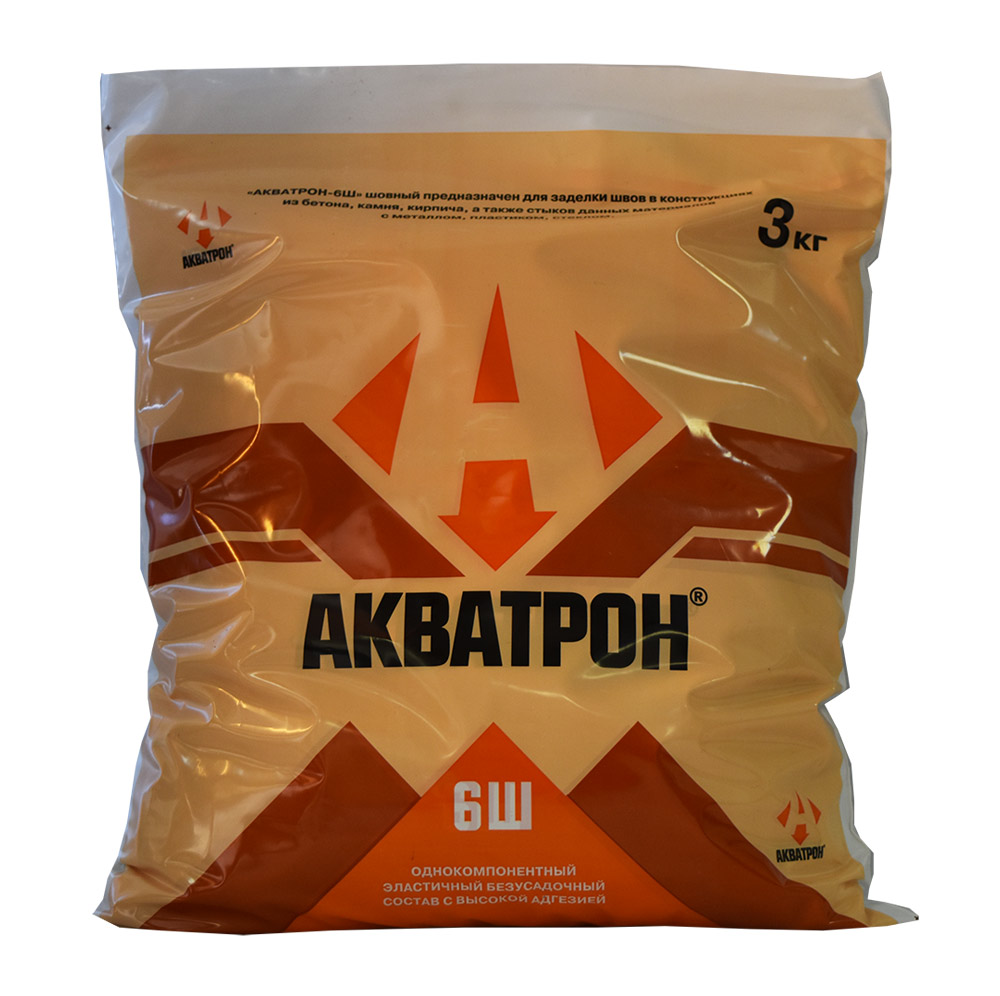 Гидроизоляционная смесь «АКВАТРОН-6Ш» Шовный